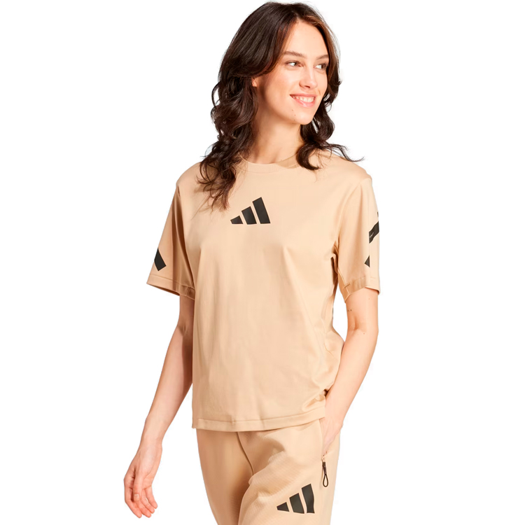 Tricou Adidas W Z.N.E. TEE XS Bej Femei photo 2