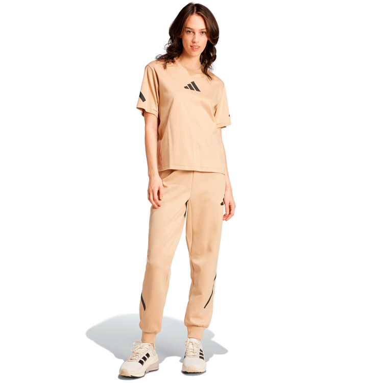 Tricou Adidas W Z.N.E. TEE XS Bej Femei photo 4