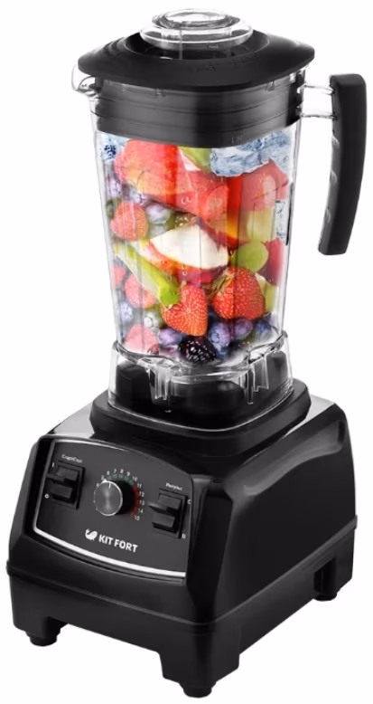 Blender Kitfort KT-1359-1, 1500 W, 15 trepte viteza, Negru 