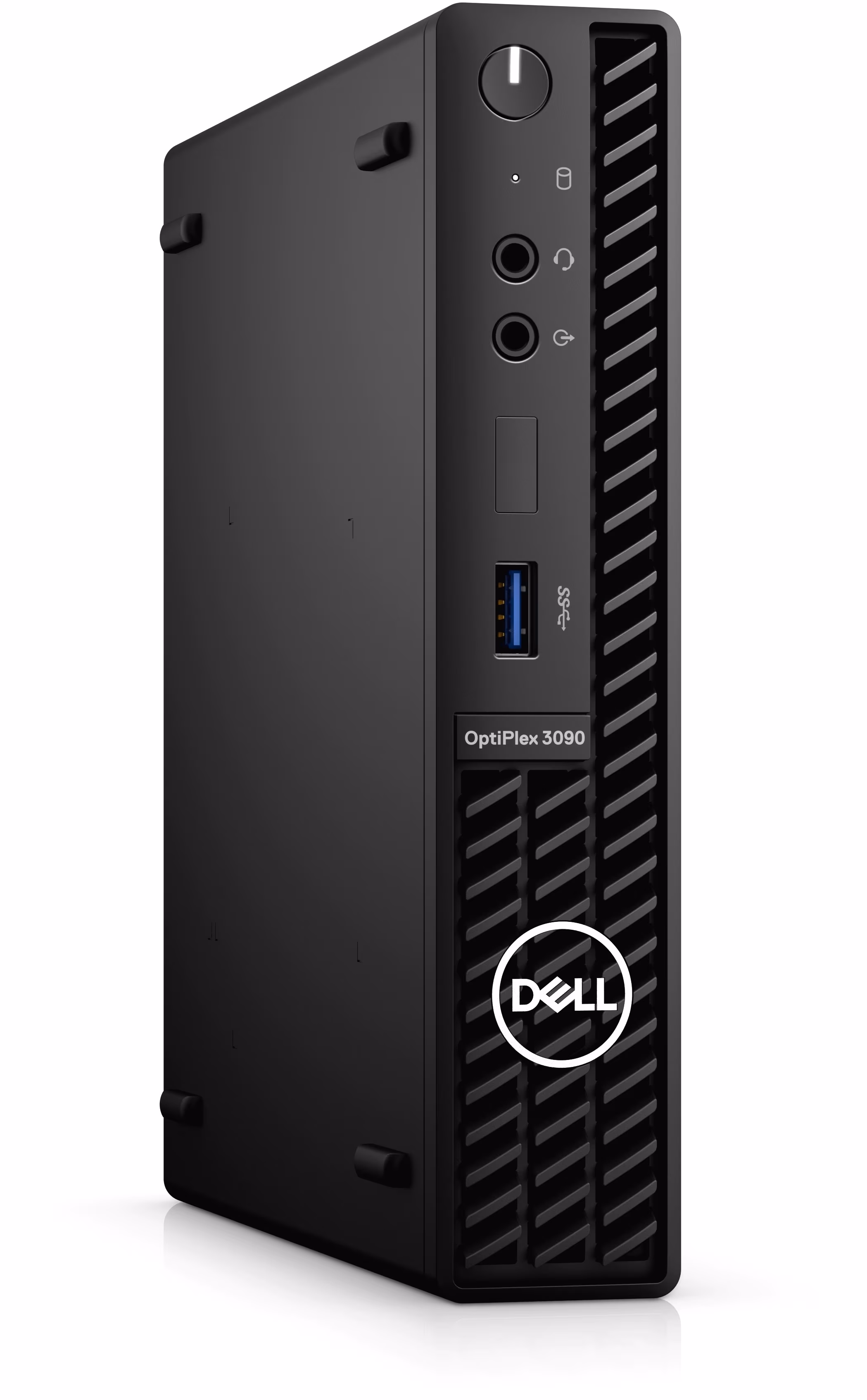 DELL OptiPlex 3090 MFF lntel® Core® i5-10500T, 8GB (1X8GB) DDR4, M.2 256GB PCIe NVMe SSD, Intel Integrated Graphics, TPM, Intel WiFi6 AX201 2x2 + BT5.1, USB mouse MS116, USB KB216, 65W Adapter, Windows11Pro, 3Y Warranty, Black. 