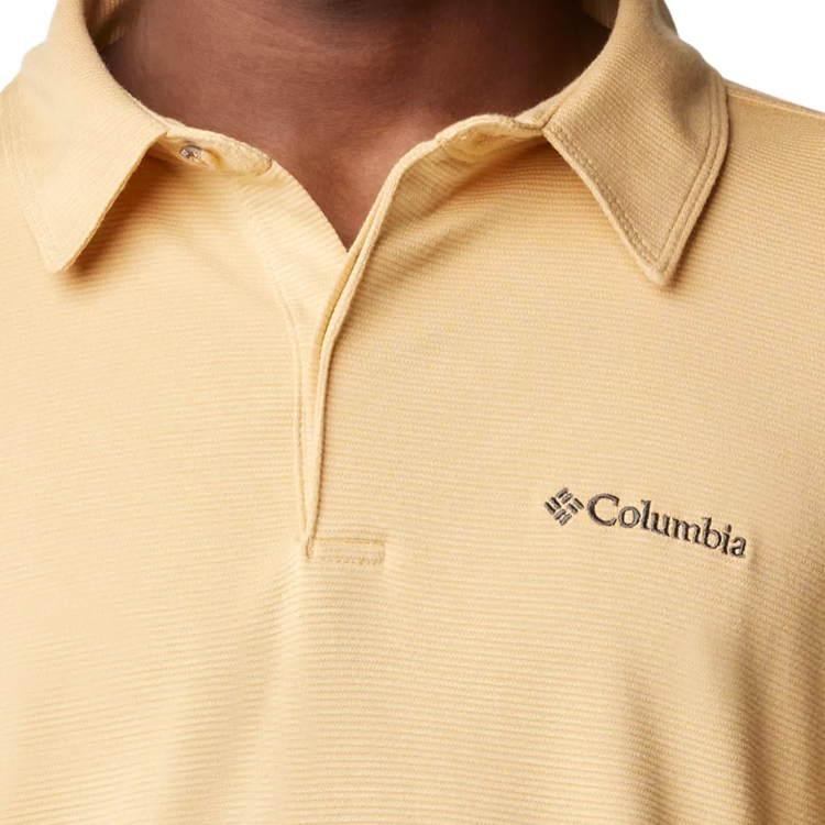  Polo pt bărbați Columbia Tech Trail Polo S Bej  photo 4