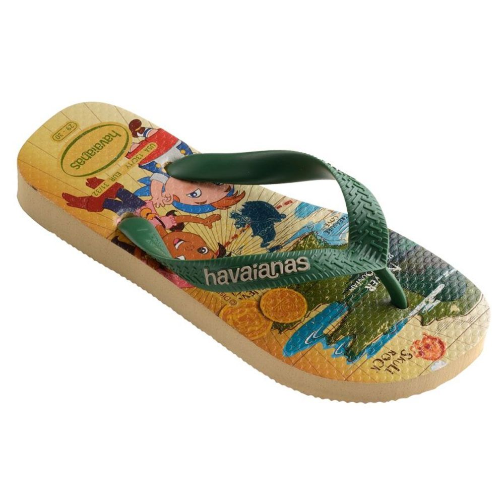 Шлепанцы Havaianas JAKE E OS PIRATAS / 33/34 см / Бежевый photo 2