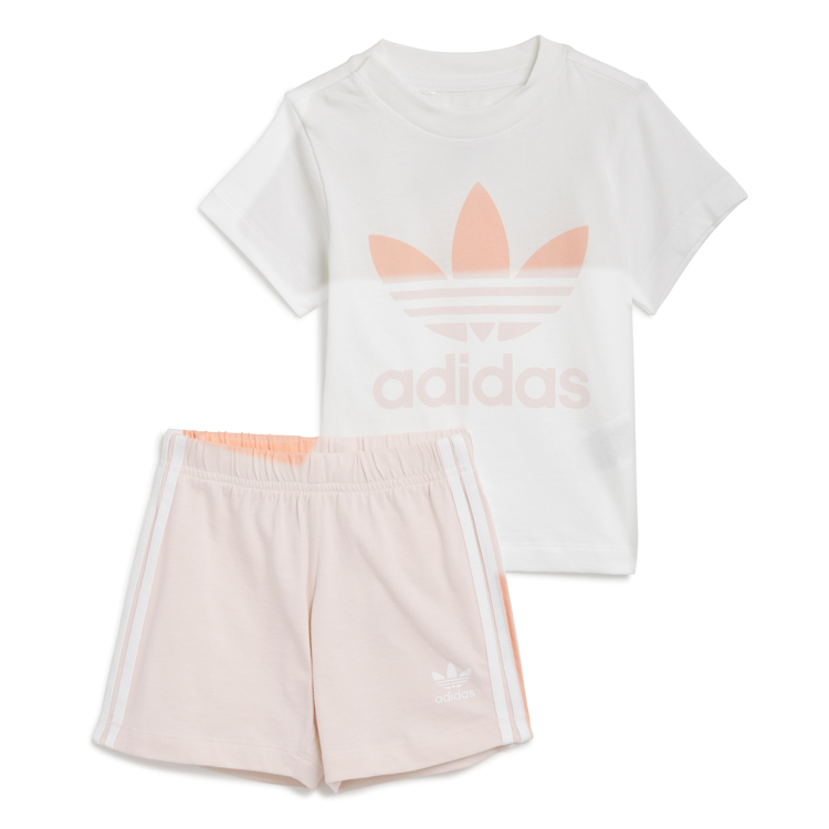 Costum tricou si sorti Adidas SHORT TEE SET / Femei / 68 / Alb photo 1 Costum tricou si sorti Adidas SHORT TEE SET / Femei / 68 / Alb photo 1