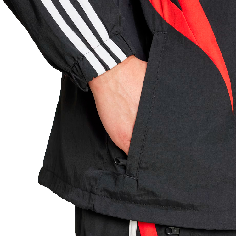 Hanorac pt bărbați Adidas ARCHIVE TT XS Negru photo 5
