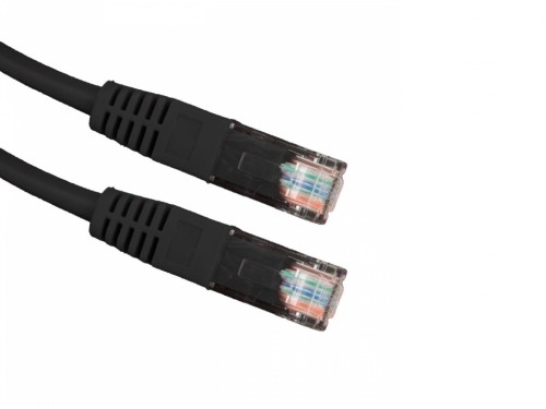 UTP Cat.5e Patch cord, 5m, black photo 1