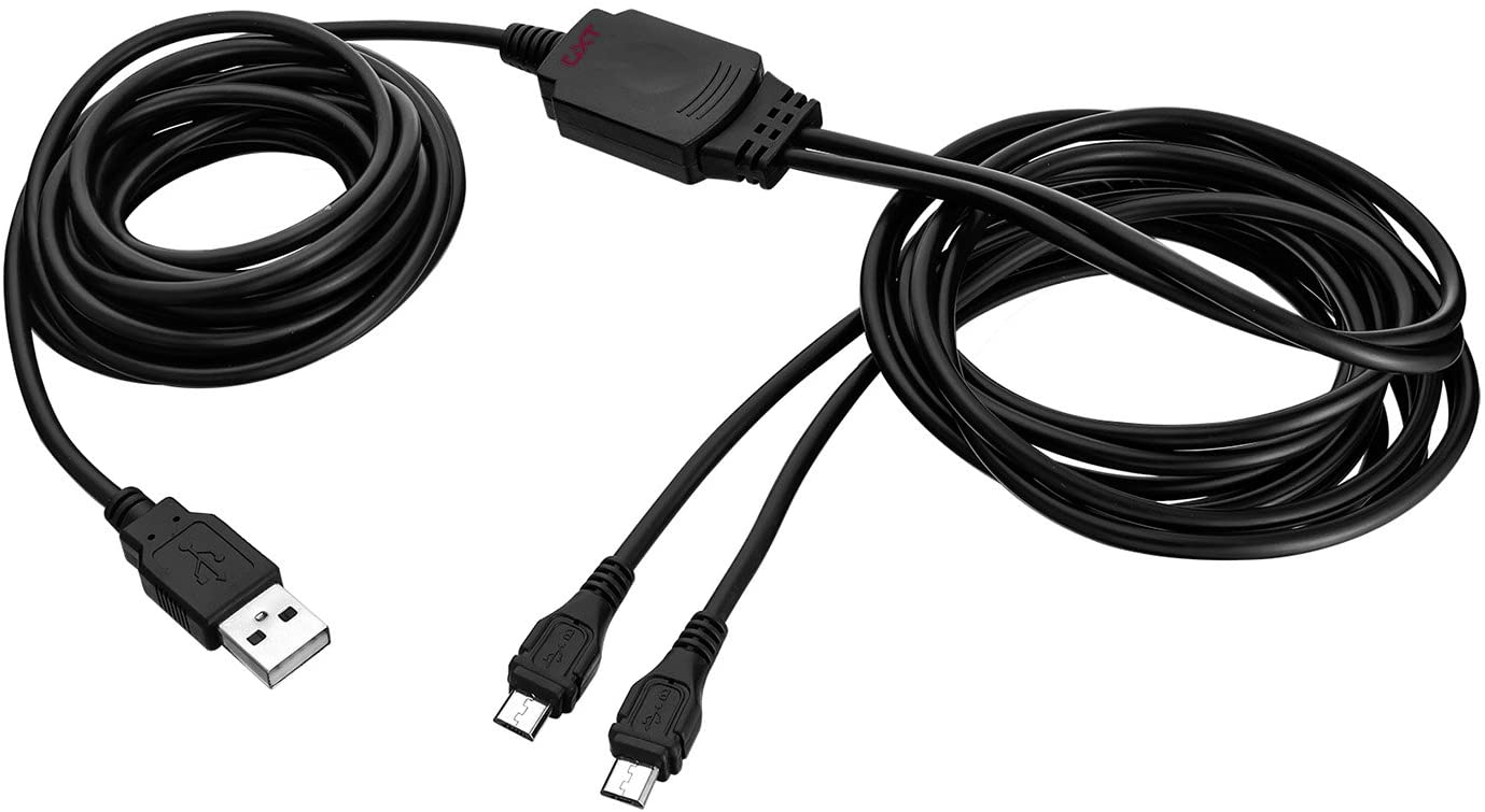 Trust GXT222 Duo Charge cable PS4 photo 1
