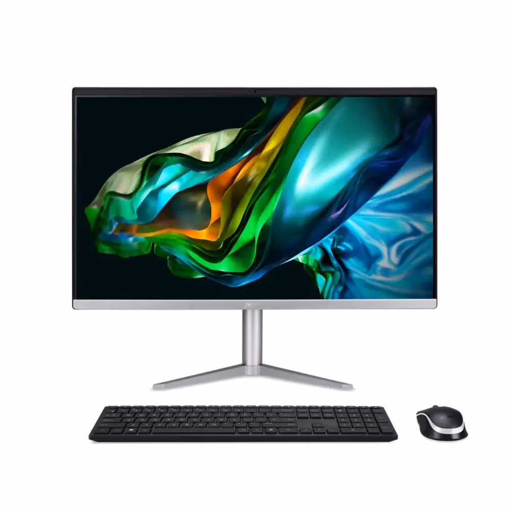 Моноблок 23.8” Acer Aspire C24-1300 (DQ.BL0ME.00H) / AMD Ryzen 5 7520U / 8GB / 512GB SSD / Black