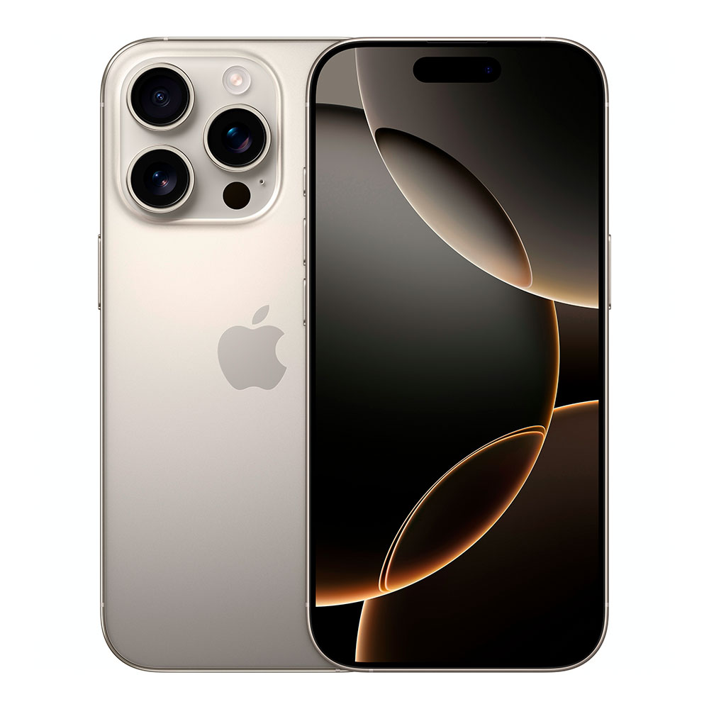 Смартфон Apple iPhone 16 Pro / 6.3'' / 8 ГБ / 128 / Natural Titanium photo 1 Смартфон Apple iPhone 16 Pro / 6.3'' / 8 ГБ / 128 / Natural Titanium photo 1