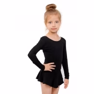 Costum p/u gimnastica cu fusta si maneca lunga Grace Dance Gymnastics suit