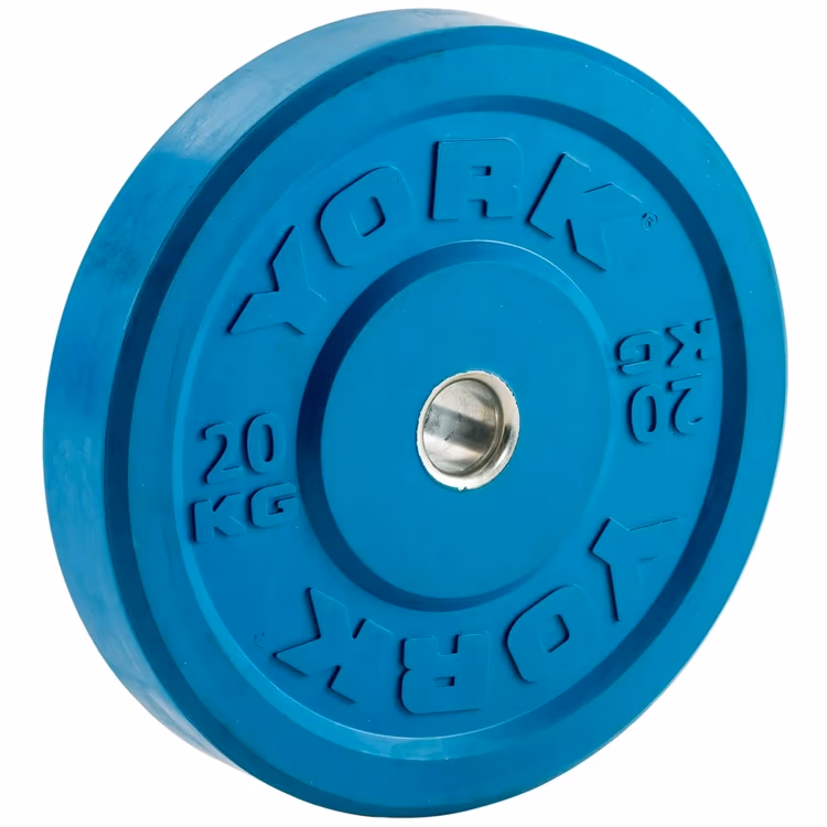 Disc 20 kg YORK Solid Rubber Bumper Plate 