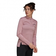 Tricou Adidas W MT Half Zi LS thumbnav 6