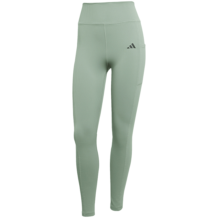 Panta-colanti Adidas OPT RIB 7/8 L / Femei / XXS / Verde photo 2