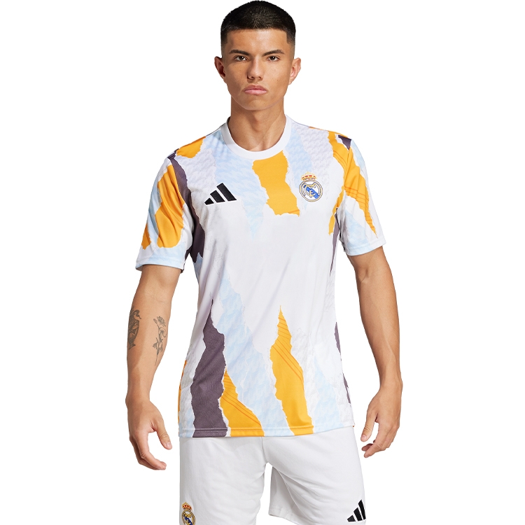Tricou bărbătesc Adidas REAL PRESHI S Alb photo 4