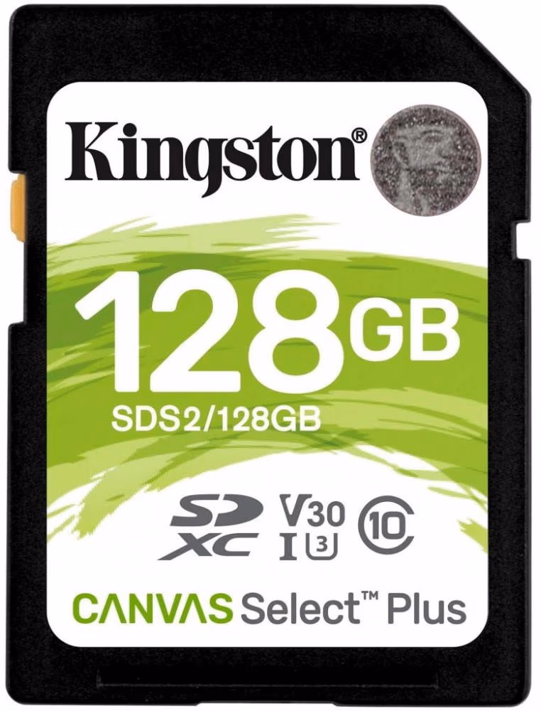 Card de memorie SD 128GB Kingston Canvas Select Plus, 100MBps