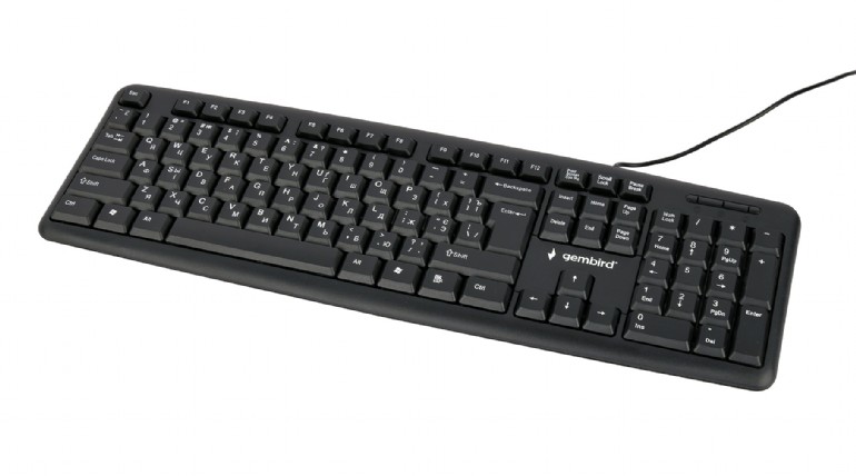 Tastatura Gembird KB-U-103-UA, USB, Black photo 2