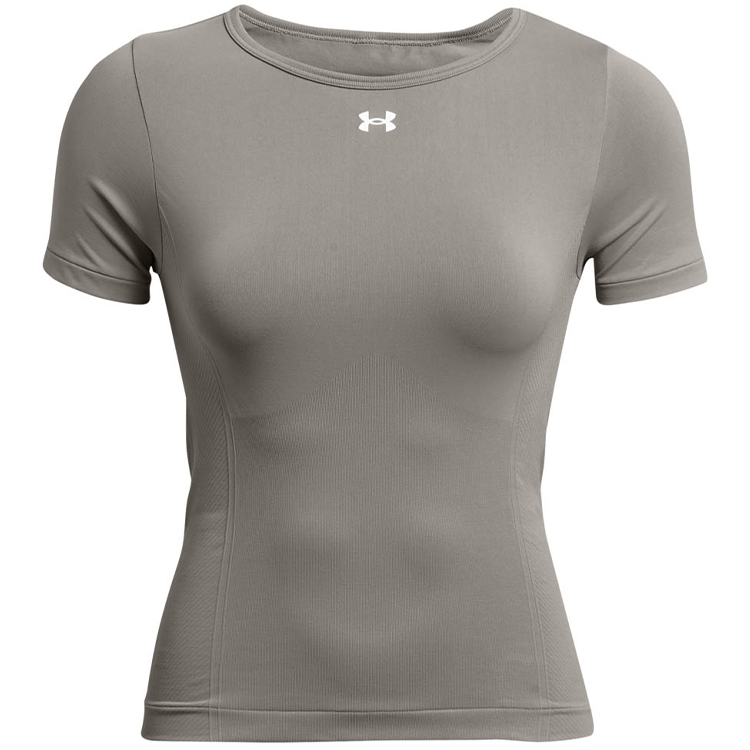 Tricou Under Armour UA Vanish Seamless SS / Femei / L / Gri photo 1 Tricou Under Armour UA Vanish Seamless SS / Femei / L / Gri photo 1