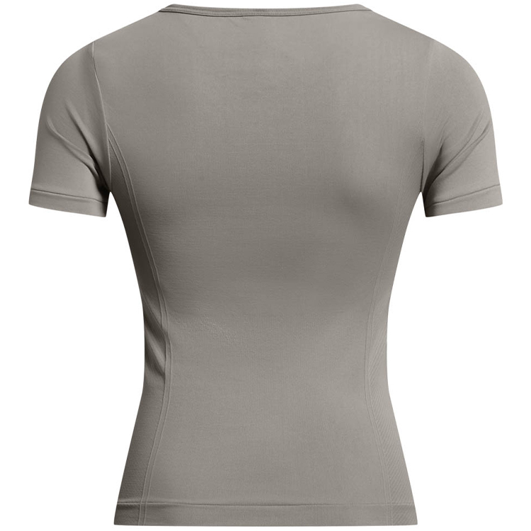 Tricou Under Armour UA Vanish Seamless SS / Femei / L / Gri photo 2