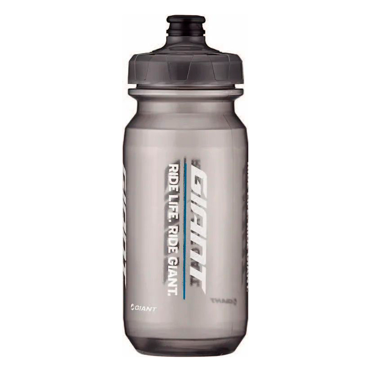 Bidon Giant DOUBLESPRING 600CC TRANSPARENT BLACK photo Bidon Giant DOUBLESPRING 600CC TRANSPARENT BLACK photo