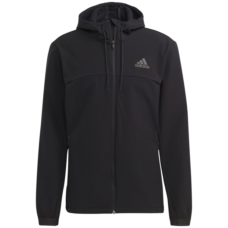 Hanorac pt bărbați Adidas C.RDY WO FZ HD M Negru photo 1