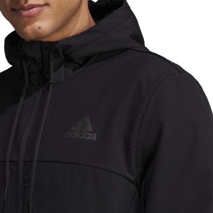 Hanorac pt bărbați Adidas C.RDY WO FZ HD M Negru photo 4