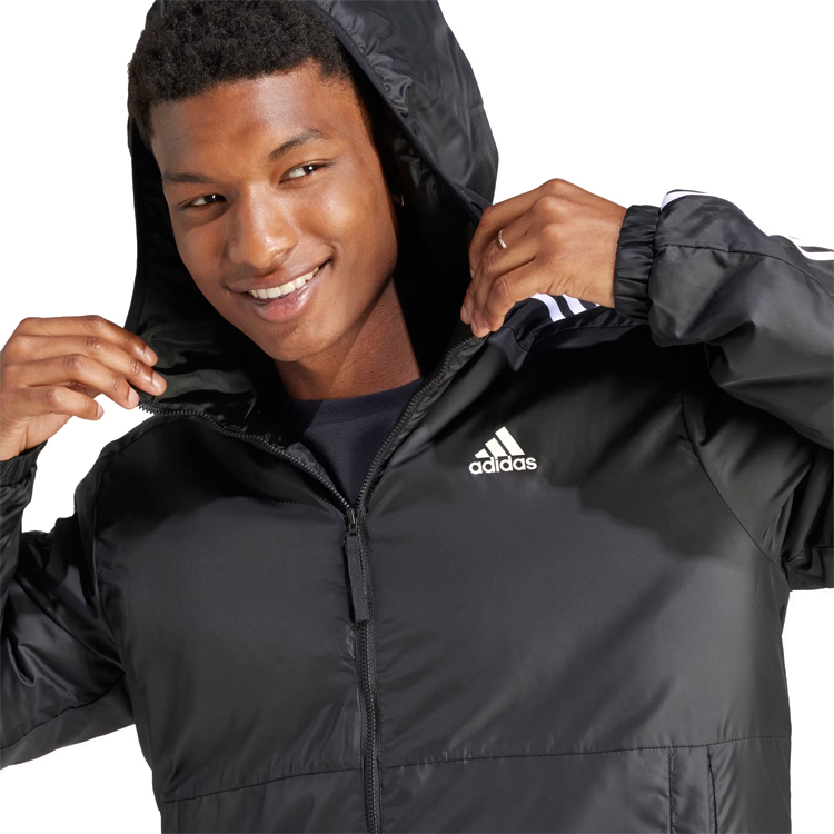 Geacă pt Barbati Adidas ESS 3S INS HO J M Negru photo 3