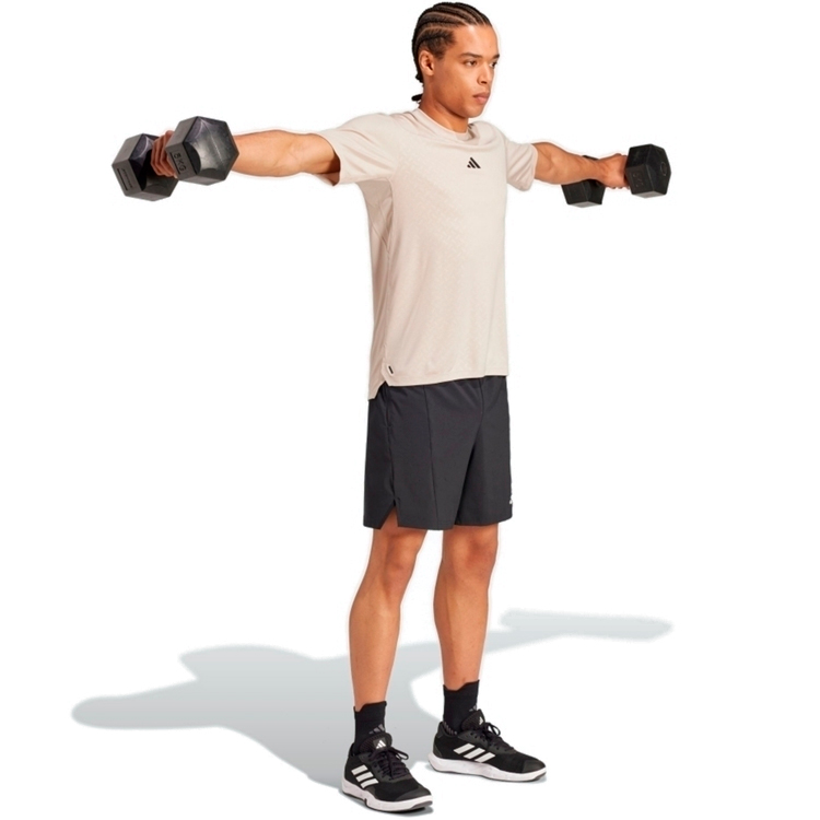 Футболка мужская Adidas Power Tee XL Бежевый photo 4