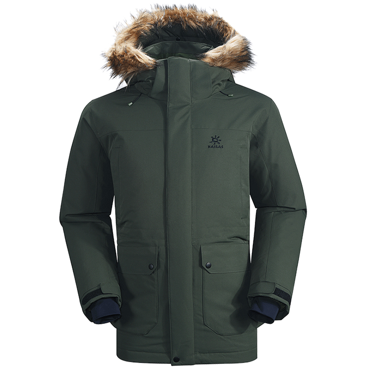 Куртка Kailas Long Thick Fur Down Jacket photo Куртка Kailas Long Thick Fur Down Jacket photo