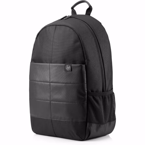 15.6" NB Backpack - HP Classic Backpack (Black), Water-Resistant Materials, Reinforced Zipper. 