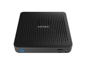 Mini PC (Barebone) ZOTAC ZBOX-MI643-BE, Active Cooling, Intel® Core™ i5-10210U 4C/8T, 1.6-4.2GHz, 2xDDR4 SODIMM, 2xM.2 slot, Intel UHD Graphics, 1xUSB-C 3.1, 3xUSB 3.1, 2xGbE LAN, WiFi(802.11ac)/BT5.0, HDMI, DP, Mic/Speak Out, microSD CR, VESA Mount, 28mm thumbnav 1