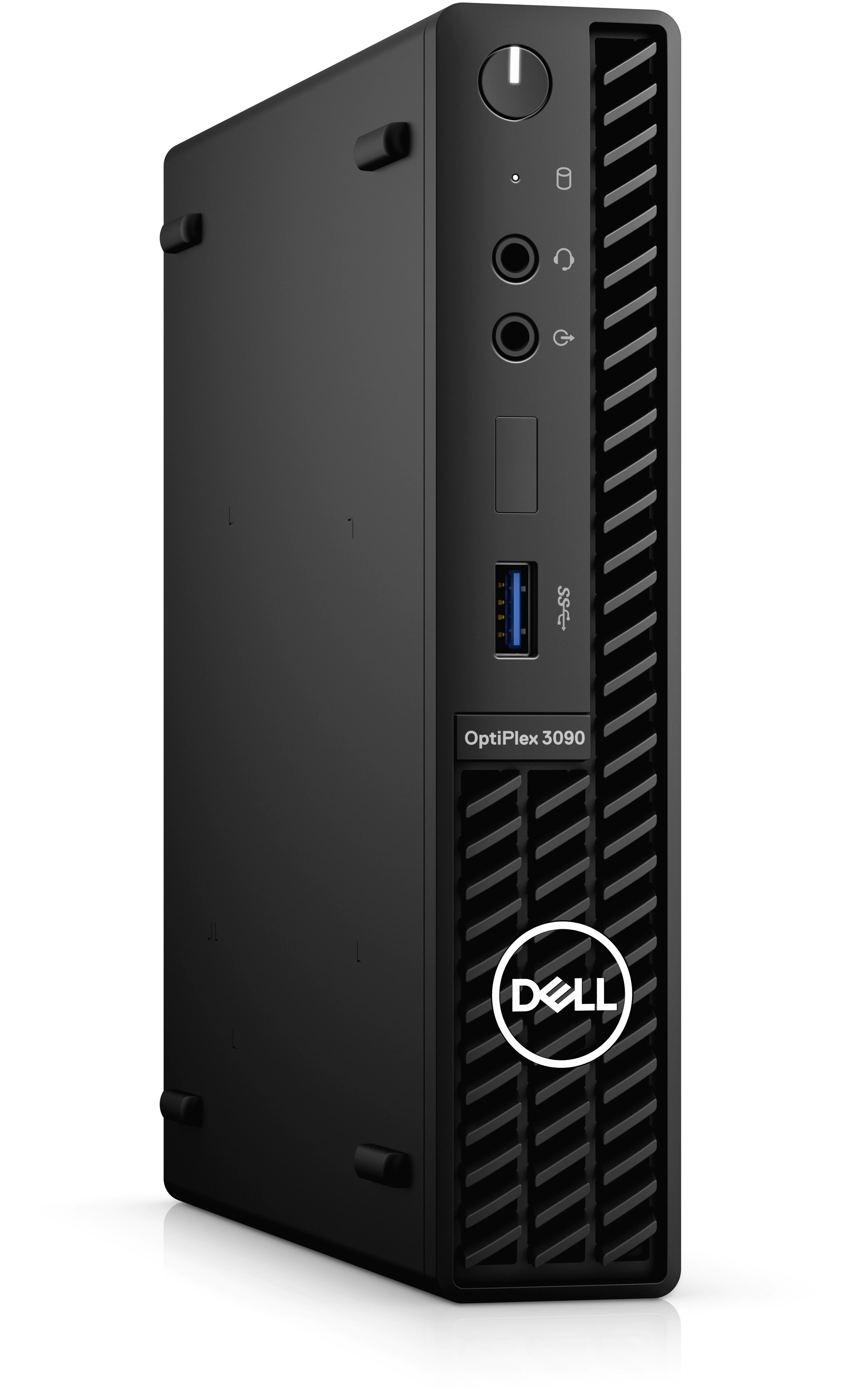 DELL OptiPlex 3090 MFF lntel® Core® i3-10105T, 8GB (1X8GB) DDR4, M.2 256GB PCIe NVMe SSD, Intel Integrated Graphics, TPM, Intel WiFi6 AX201 2x2 + BT5.1, USB mouse MS116, USB KB216, 65W Adapter, Windows11Pro, 3Y Warranty, Black. photo 1