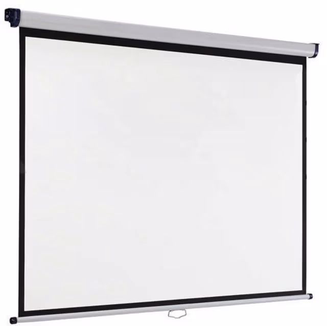 Acer 87” M87-S01MW (JZ.J7400.002) Auto-Lock Manual Projection Screen, 178x178 (1:1) Wall & Ceiling Matt White 