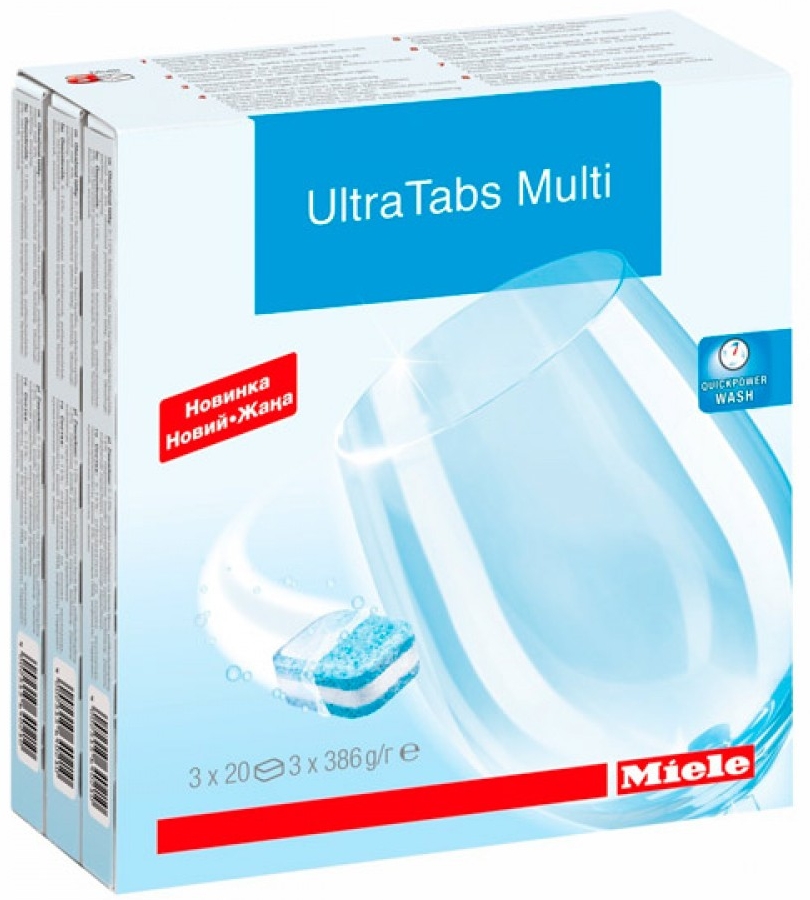 Tablete p/u MSV Miele UltraTabs Multi 3x20, 10245610 photo 1