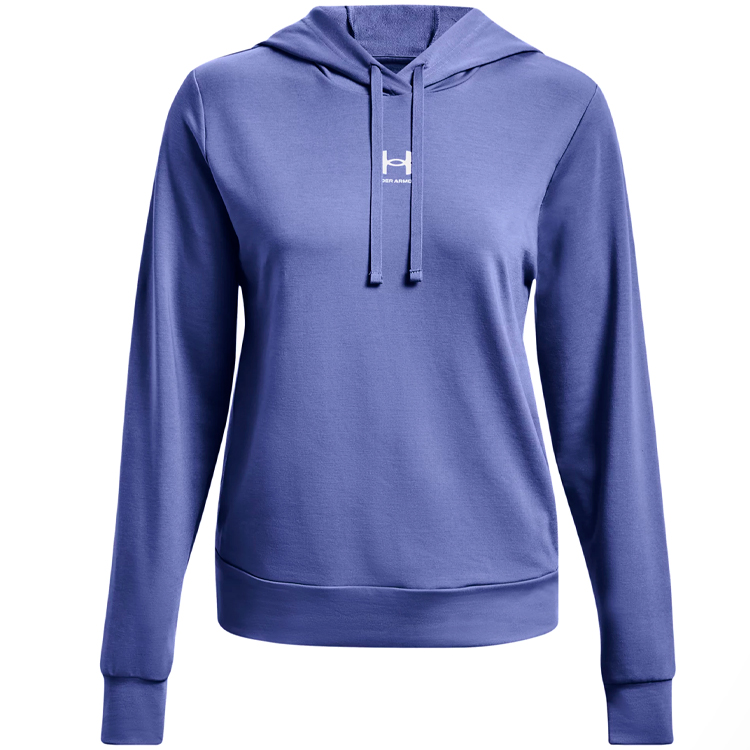 Hanorac Under Armour Rival Terry Hoodie XXL Albastru Femei photo 1