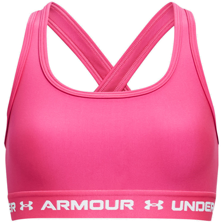 Спортивное бра Under Armour Crossback Mid Solid / Женский / L / Розовый photo 1