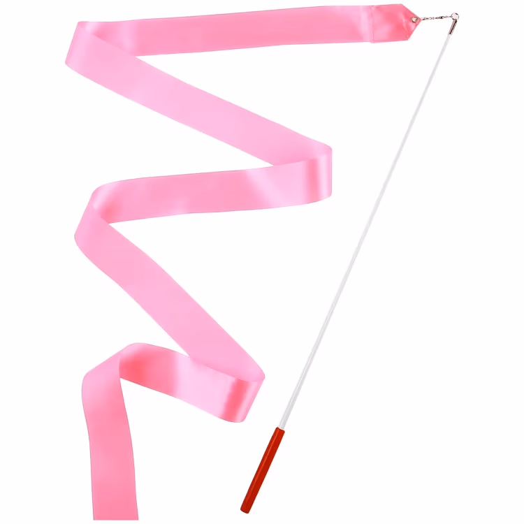 Палка гимнастическая с лентой Grace Dance Gymnastic stick with ribbon 
