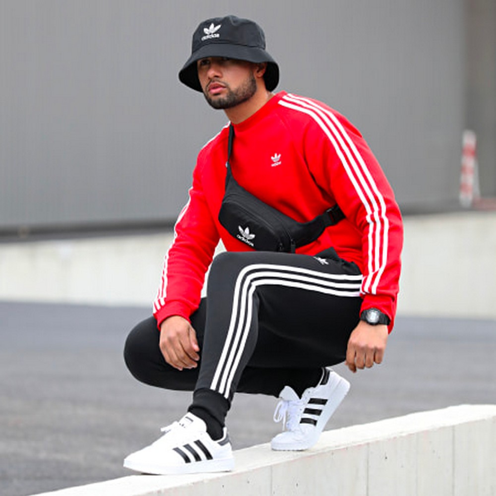 Panama Adidas BUCKET HAT AC OSFL Negru photo 5