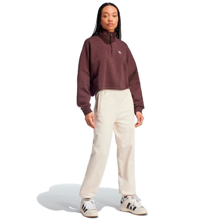 Pantaloni Adidas ESS JOGGER FT XXS Alb Femei photo 4