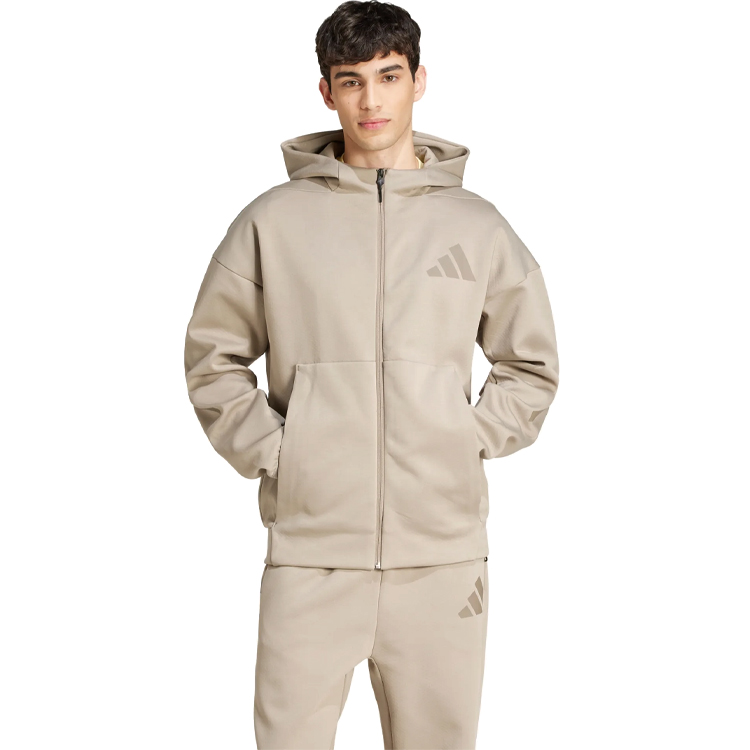 Hanorac pt bărbați Adidas M Z.N.E. FZ XS Bej photo 4