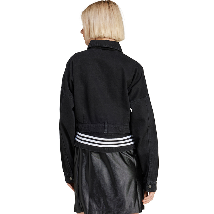 Толстовка Adidas DENIM TRACK TOP M Черный Женский photo 4