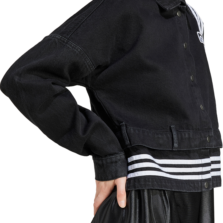 Толстовка Adidas DENIM TRACK TOP M Черный Женский photo 5