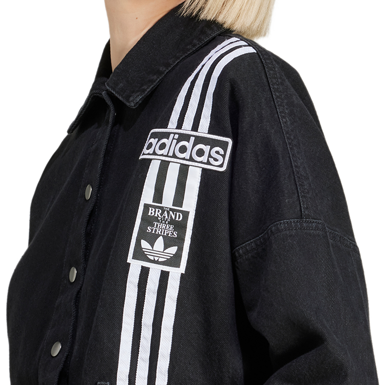 Толстовка Adidas DENIM TRACK TOP M Черный Женский photo 6