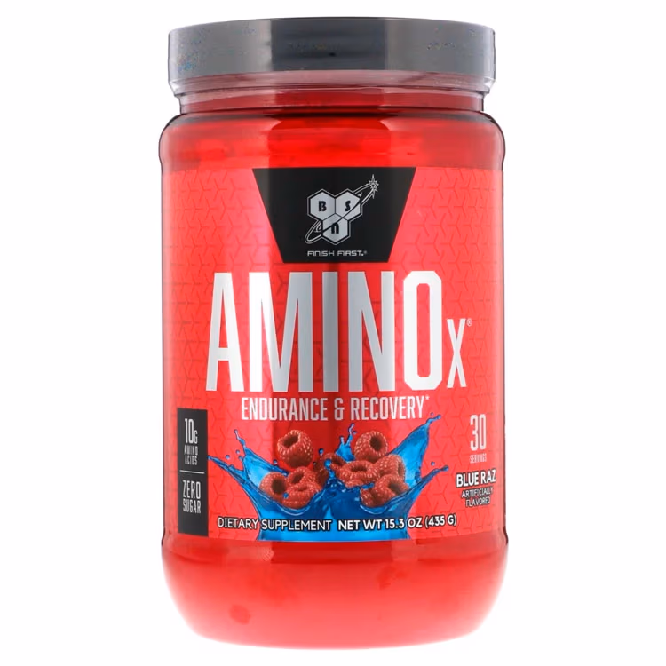 Аминокислоты BSN BSN AMINO X BLUE RASPBERRY 435G 
