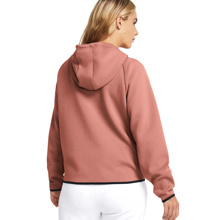 Hanorac Under Armour Unstoppable Flc FZ L Roz Femei photo 3