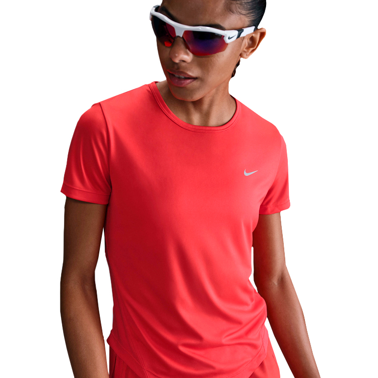 Tricou Nike W NK TEMPO DF SS TOP / Femei / M / Rosu photo 2