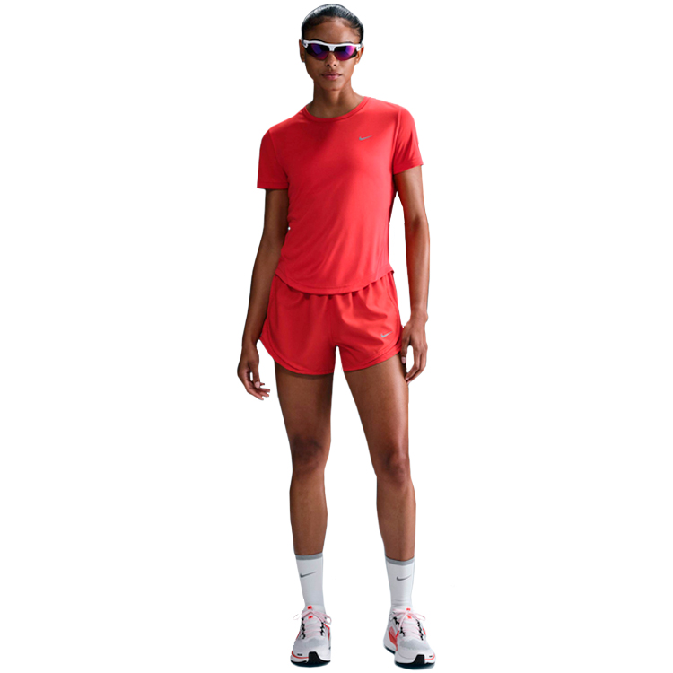 Tricou Nike W NK TEMPO DF SS TOP / Femei / M / Rosu photo 4