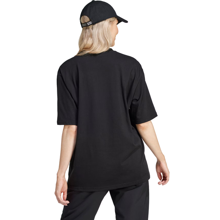 Tricou Adidas W FLWR BOS GT XS Negru Femei photo 4