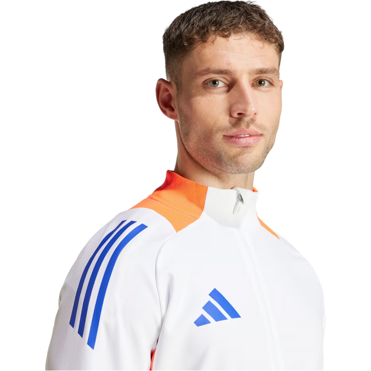 Hanorac pt bărbați Adidas TIRO24 C TR JKT S Alb photo 4