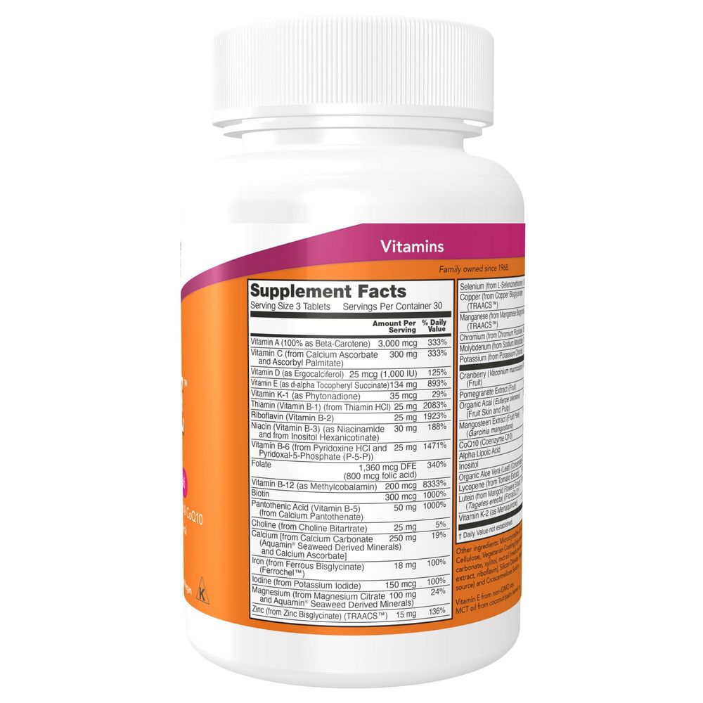 Vitamine Now Foods EVE WOMANS MULTI VIT  90 TABS photo 3