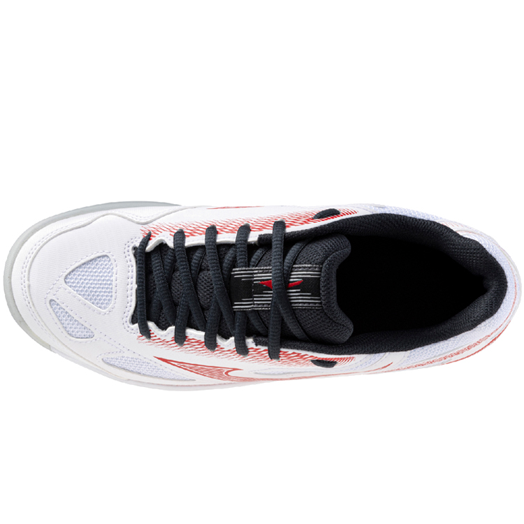 Incaltaminte Sport Mizuno STEALTH STAR 2 Jr. / cm / Alb-rosu-negru photo 4