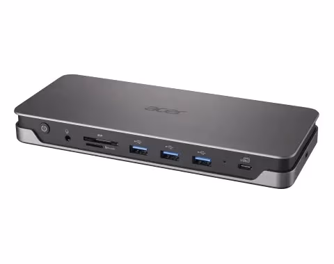 Docking Station Acer ADK230/ 2x HDMI/ 1x DP/  2x USB-C 3.2 gen 1/ 3xUSB-A 3.2 gen1 / RJ-45/ SD Card Reader/ 100W 